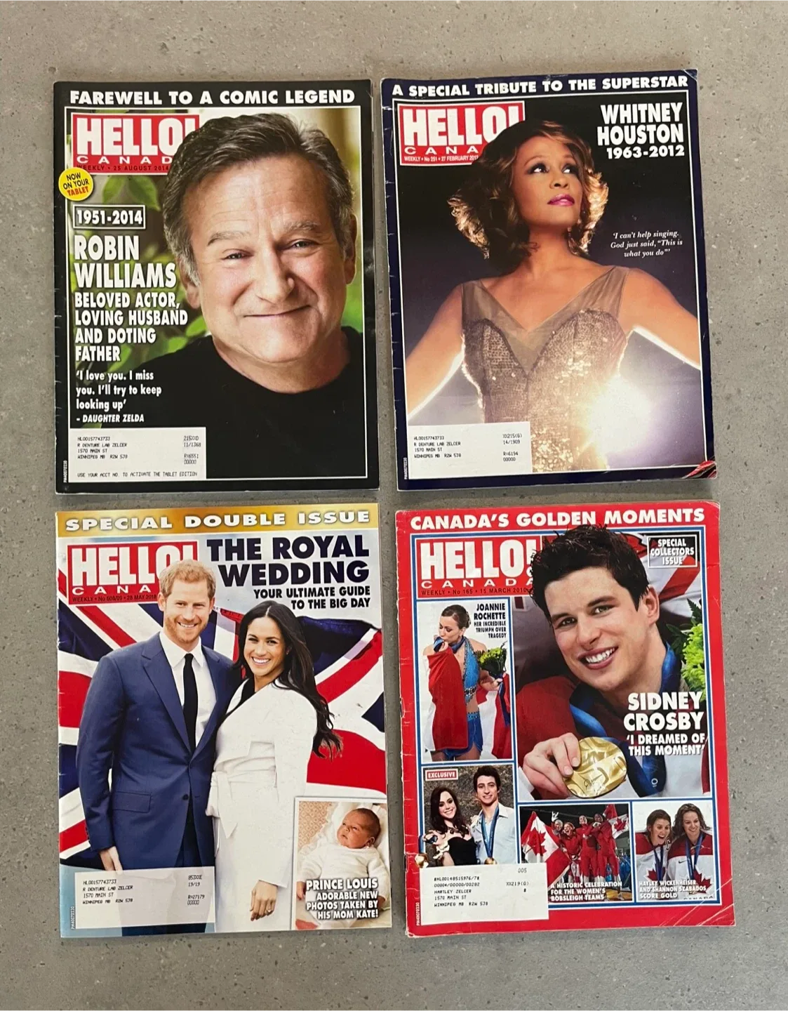 Variety of Magazines - Hello, Time, Maclean's, People image indicator(7)