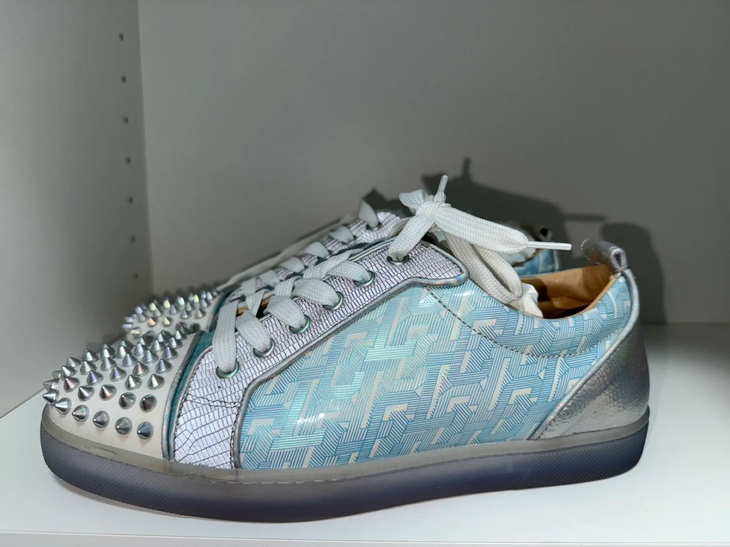 Christian Louboutin Spiked Sneakers Size 41