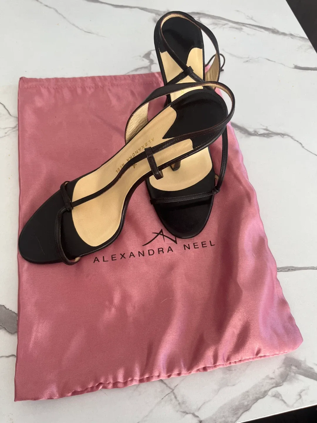 Alexandra Neel Black Heels, Size 37.5 image indicator(2)