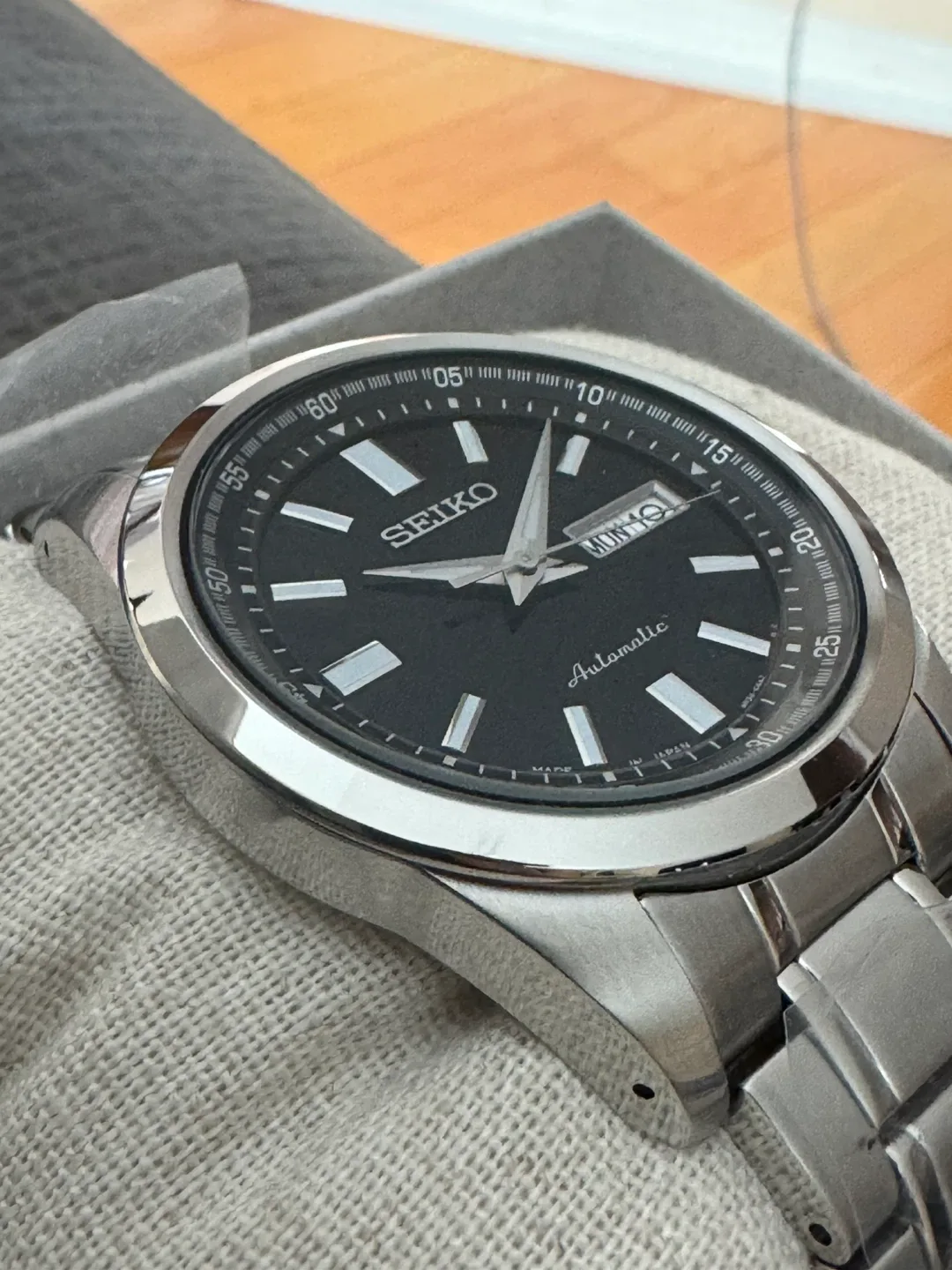 Seiko 43mm Automatic Field Watch SRPC85 4R35-02W0 image indicator(4)