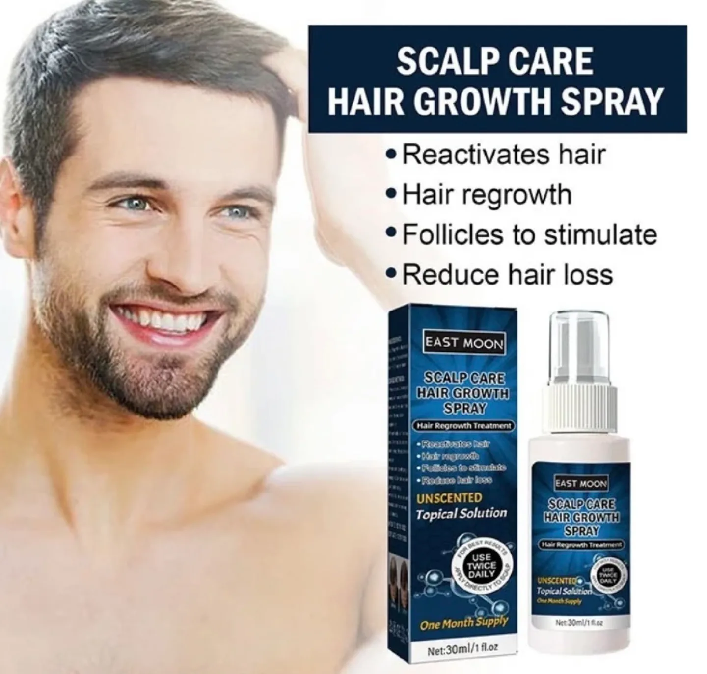 East Moon Scalp Care Hair Growth Spray image indicator(8)