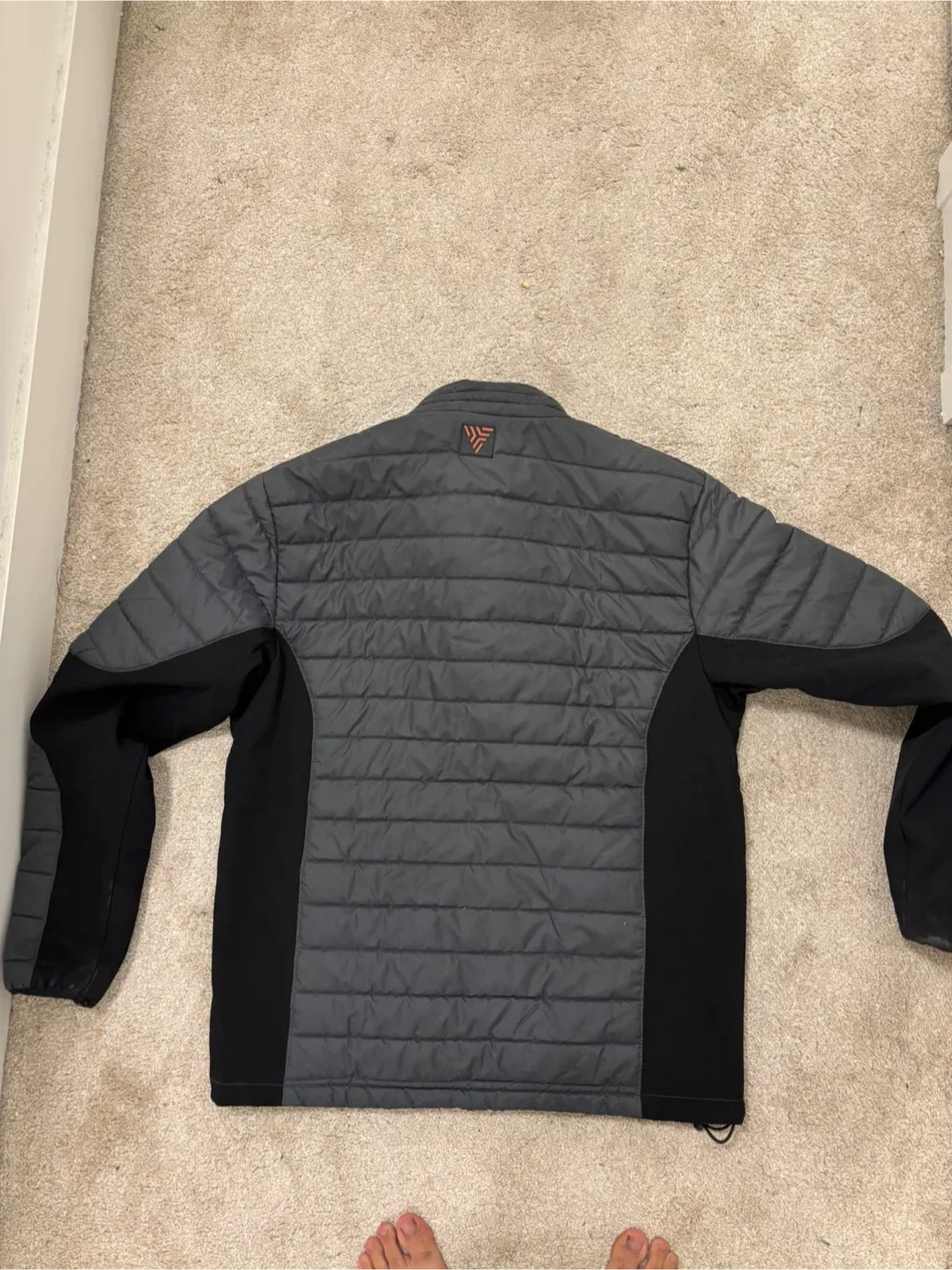 Puffer Jacket - Grey & Black image indicator(4)