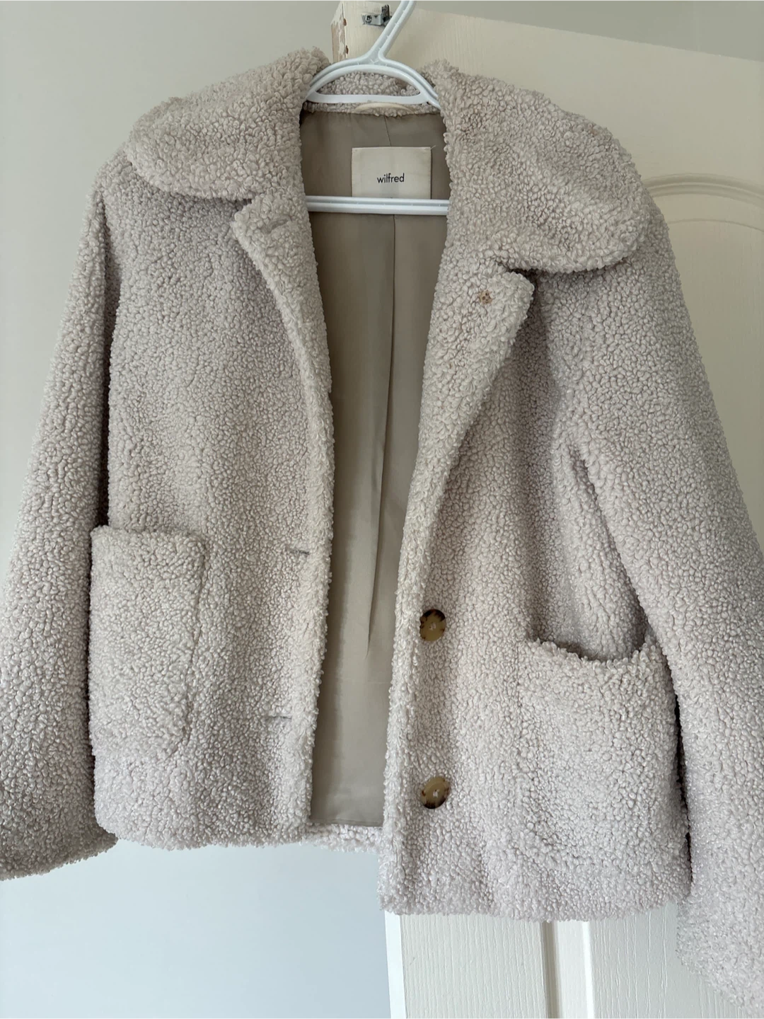 Wilfred Teddy Jacket - Size XS - photo 5