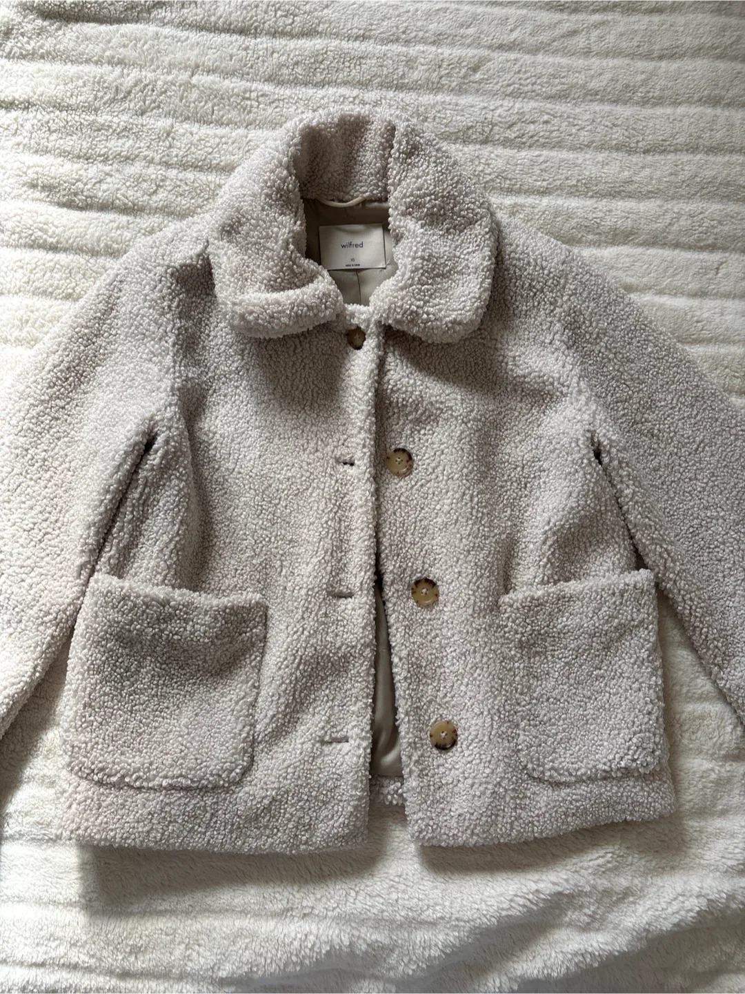 Wilfred Teddy Jacket - Size XS