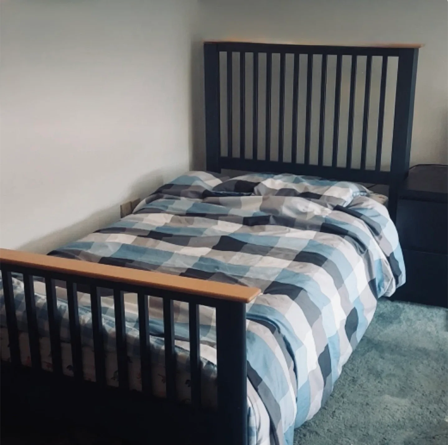 Twin bed frames with mattress