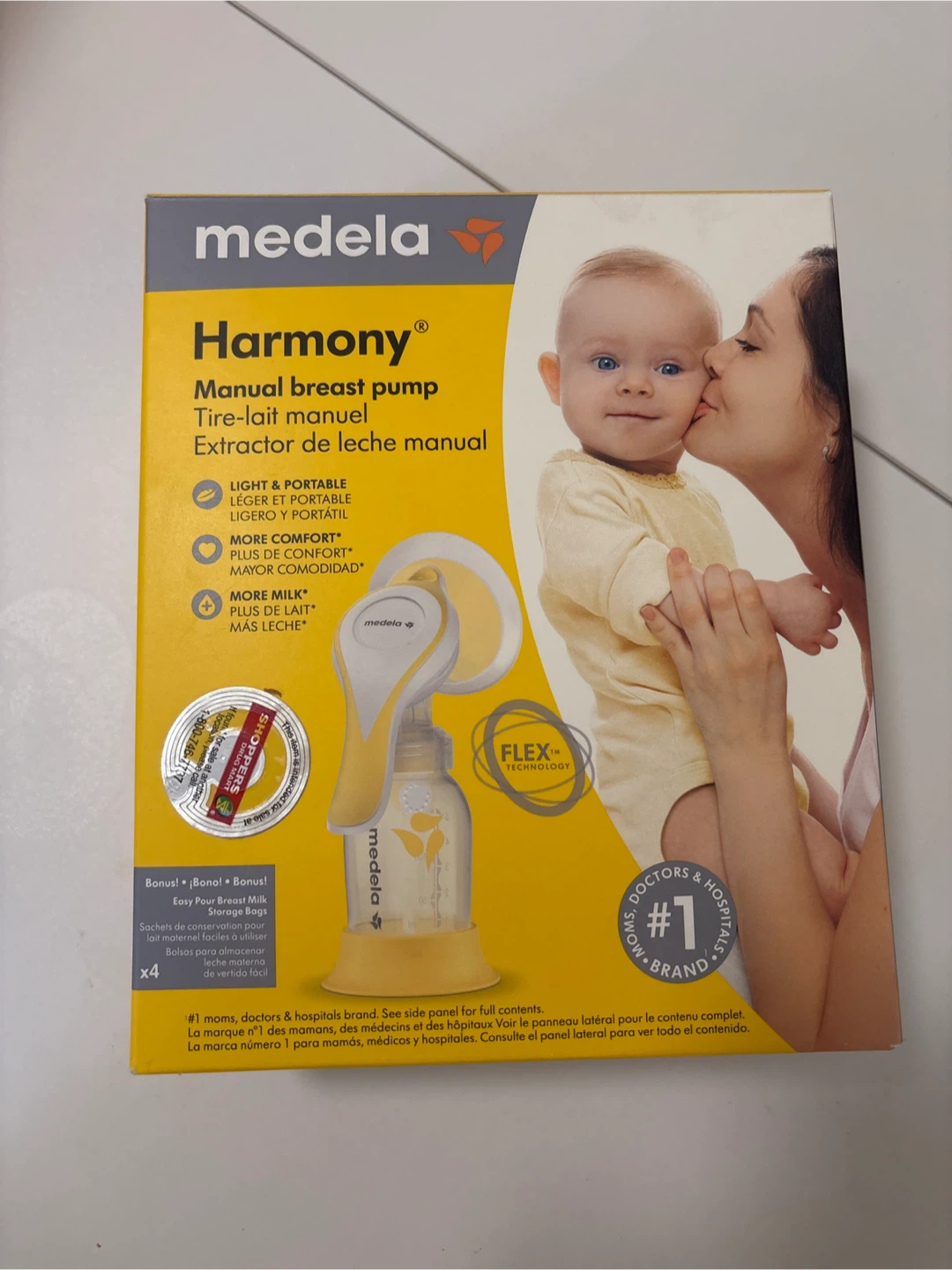 Medela Harmony Manual Breast Pump - Opened but Not Used