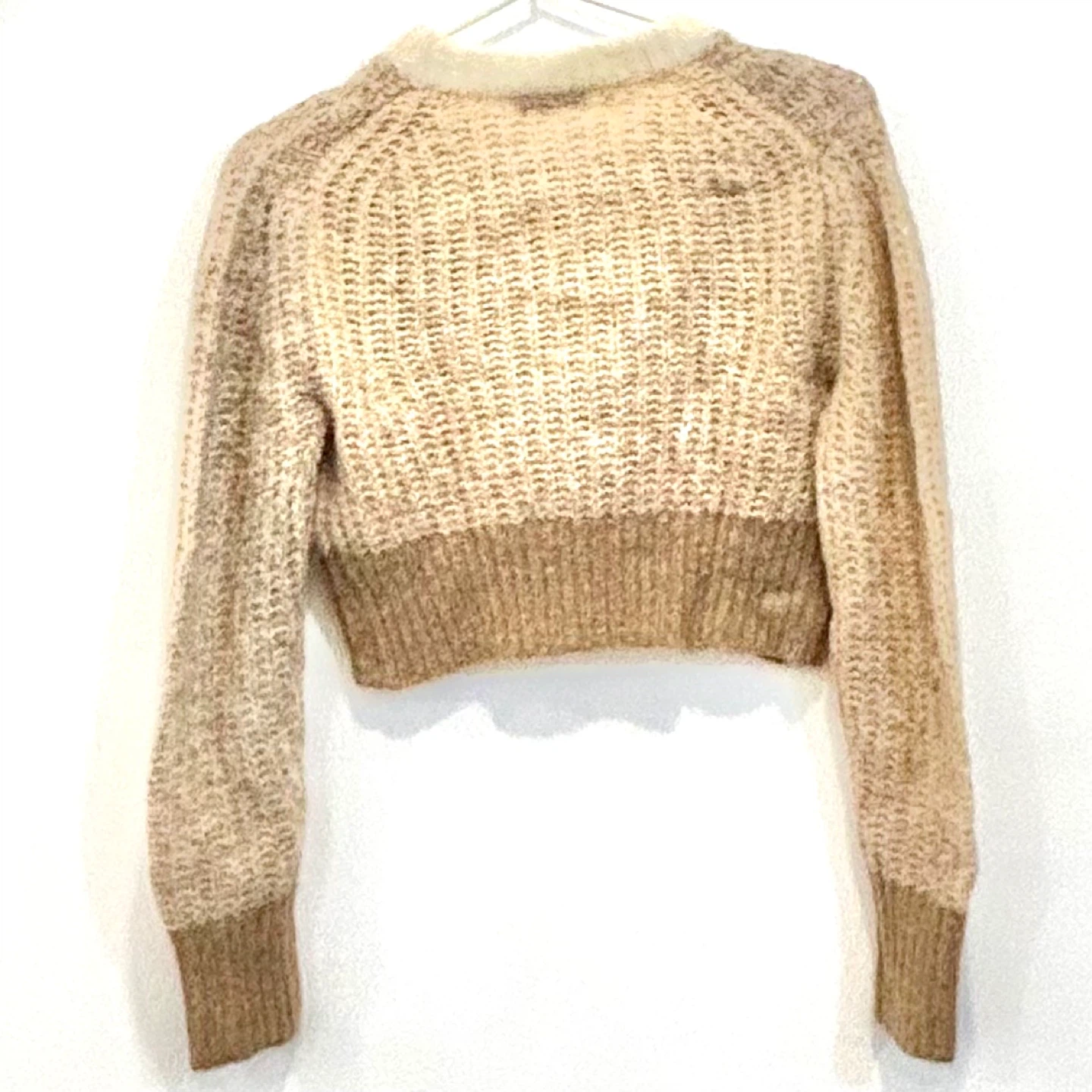 Wilfred Free Alpaca Wool Blend Cropped Jumper xs - photo 2