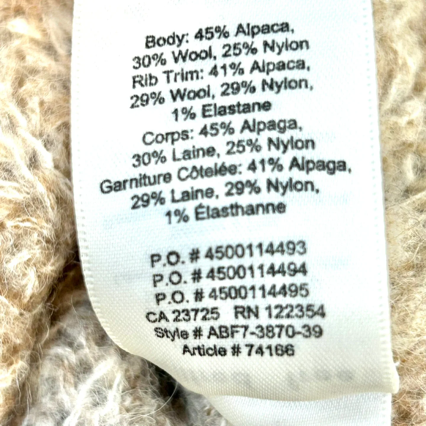 Wilfred Free Alpaca Wool Blend Cropped Jumper xs image indicator(4)