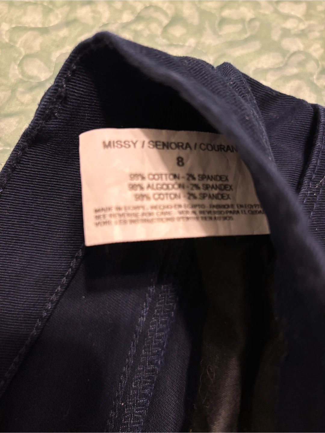 Gloria Vanderbilt Missy Senora Jeans - Size 8 - photo 3