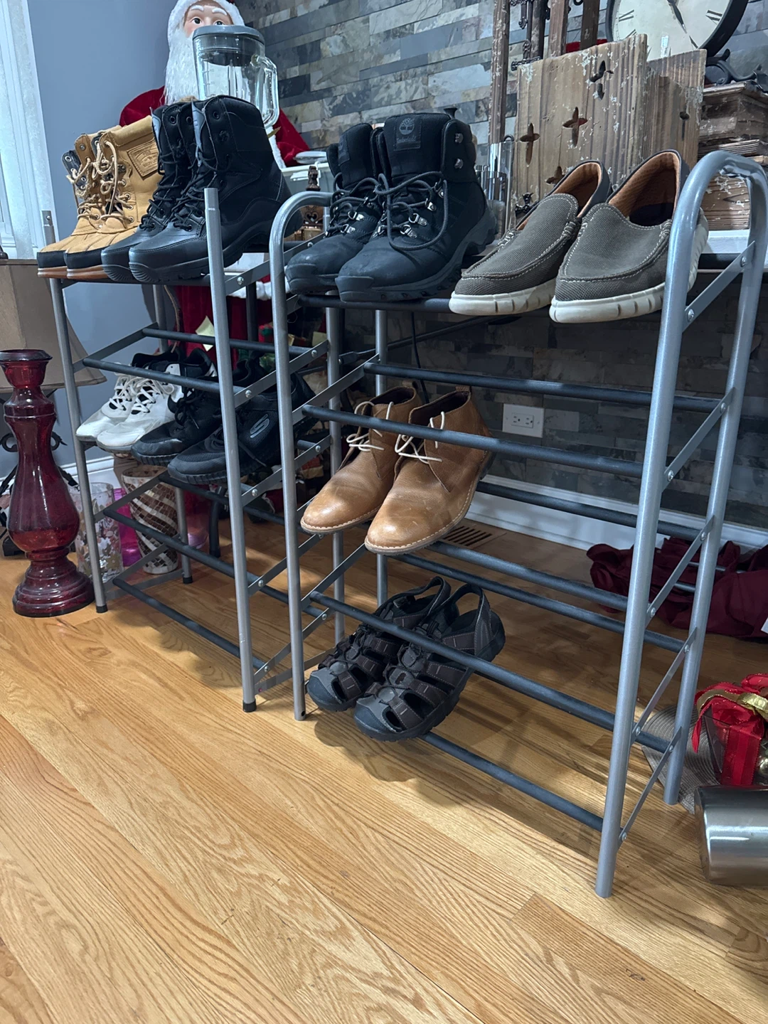 Shoe Rack  ( 3 sets )- Holds Many Pairs! - photo 2