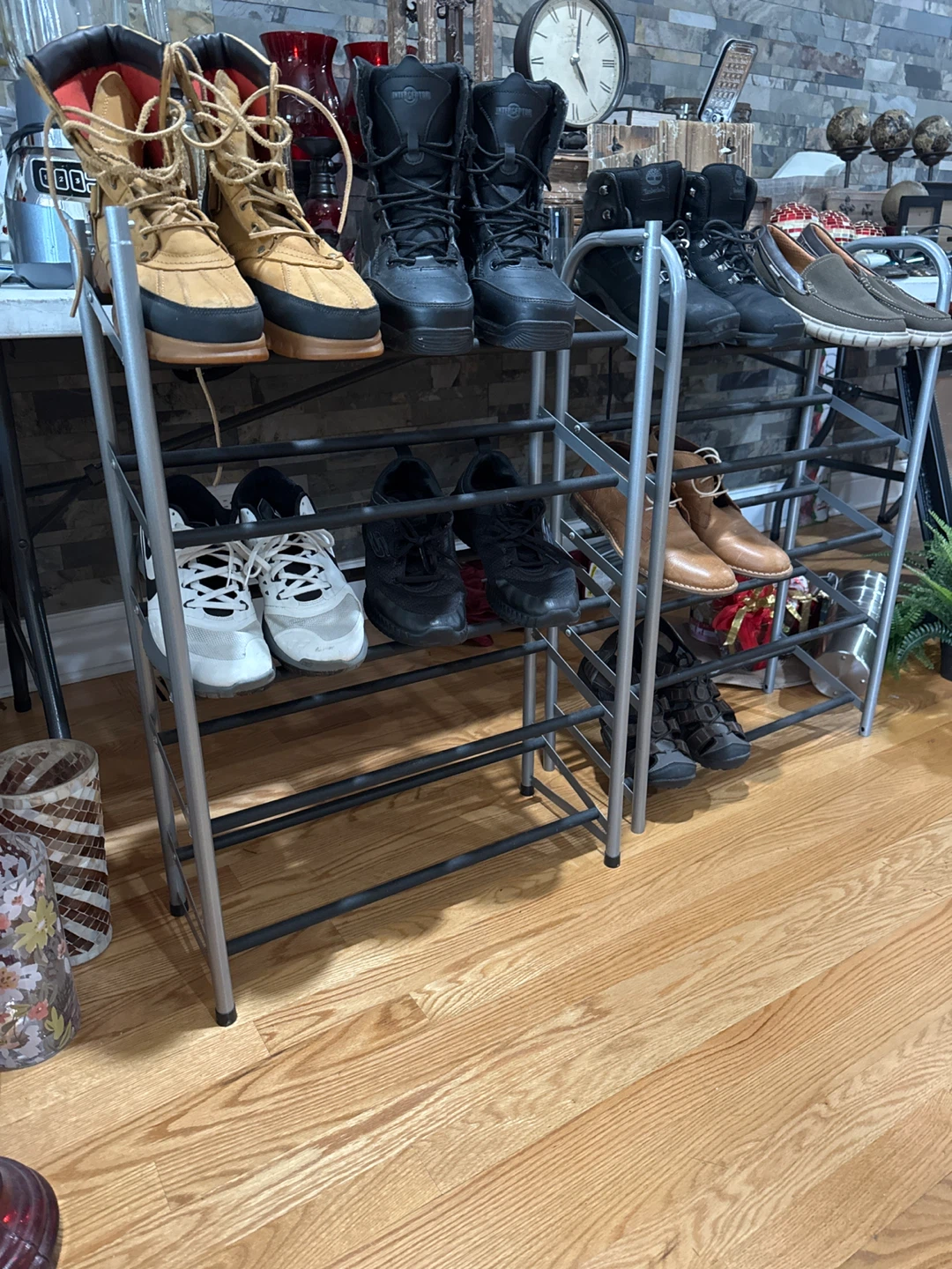 Shoe Rack  ( 3 sets )- Holds Many Pairs! - photo 3