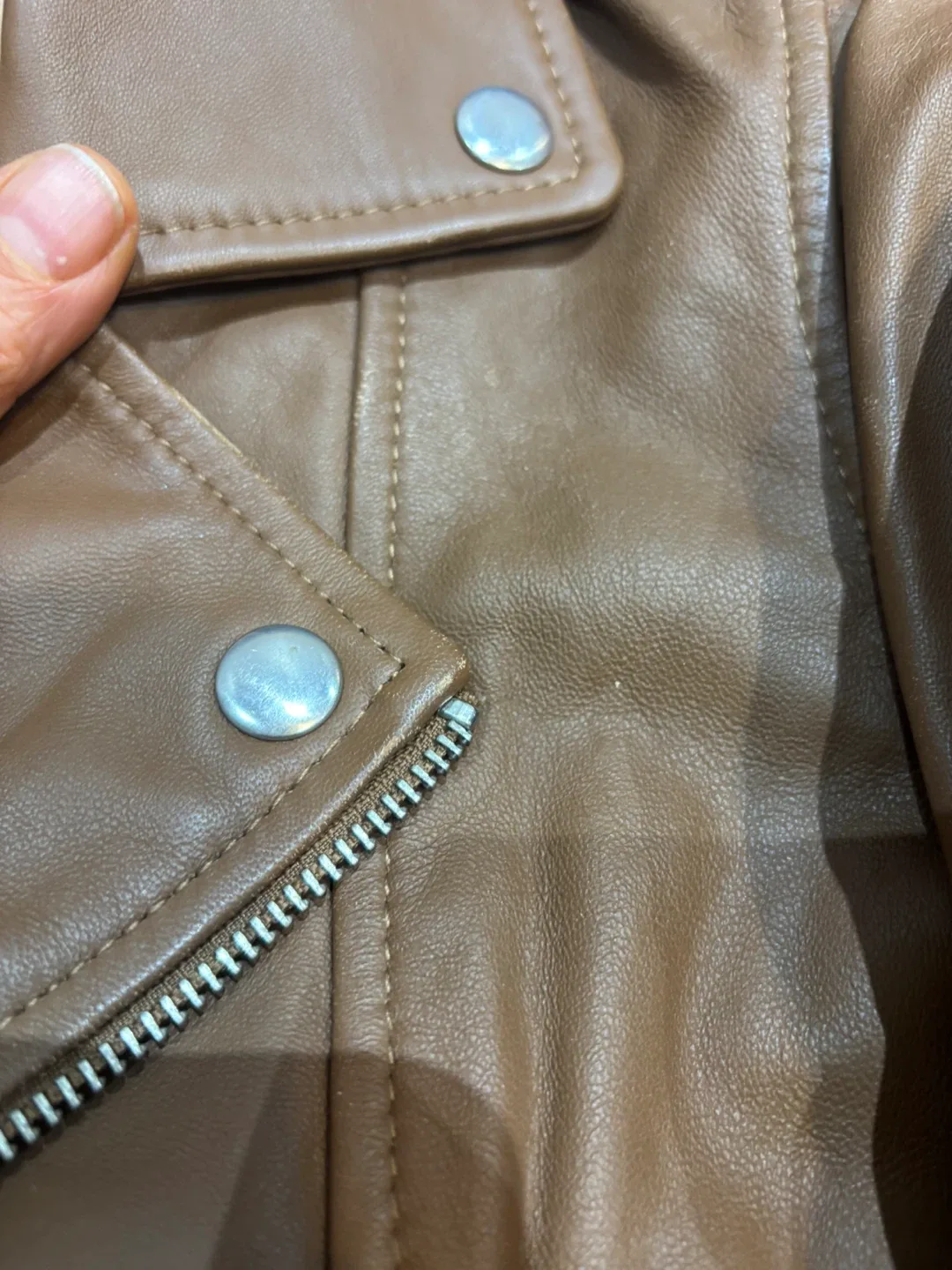 Maje Carmel moto Jacket size 36 image indicator(6)