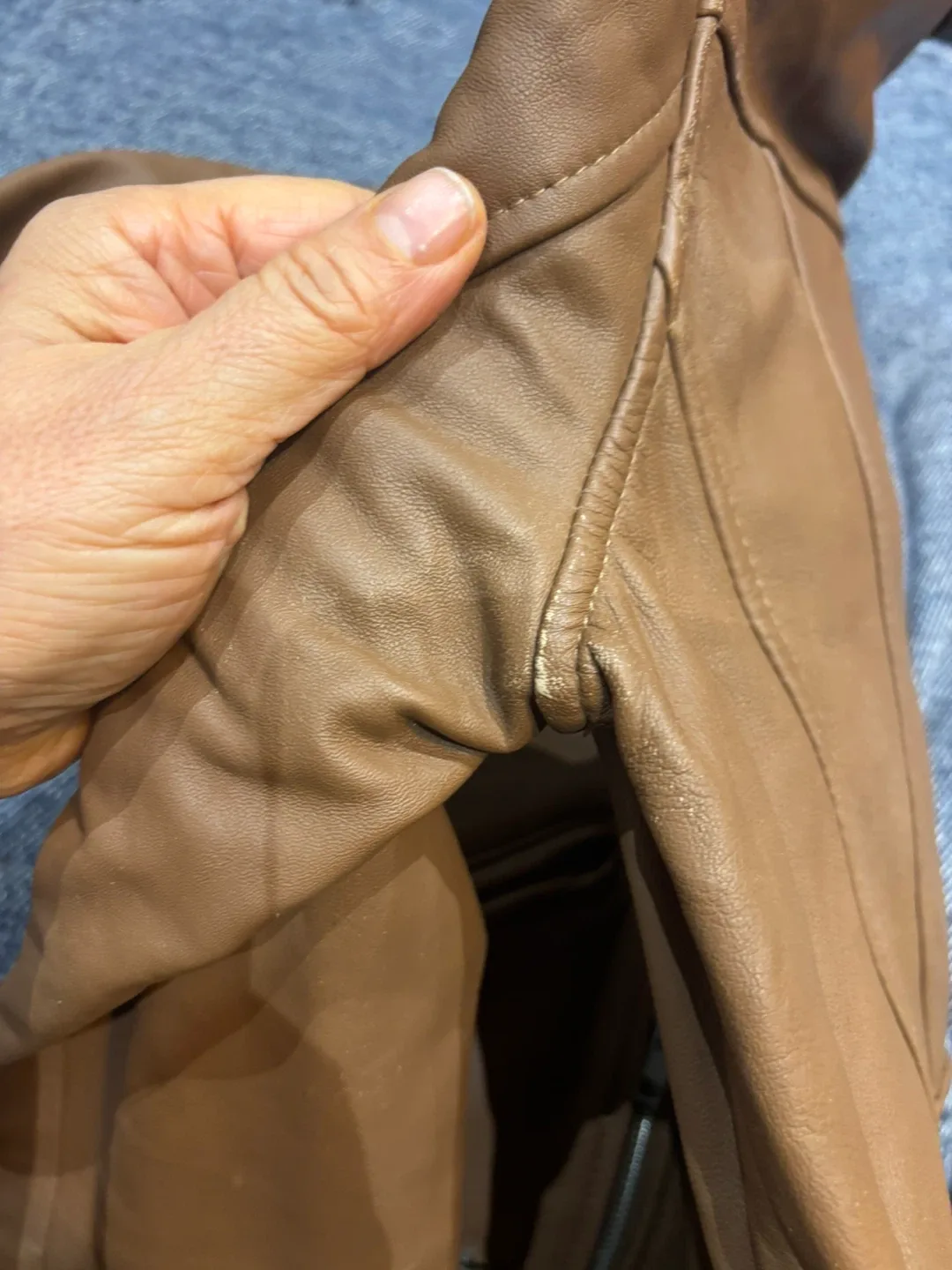 Maje Carmel moto Jacket size 36 image indicator(7)