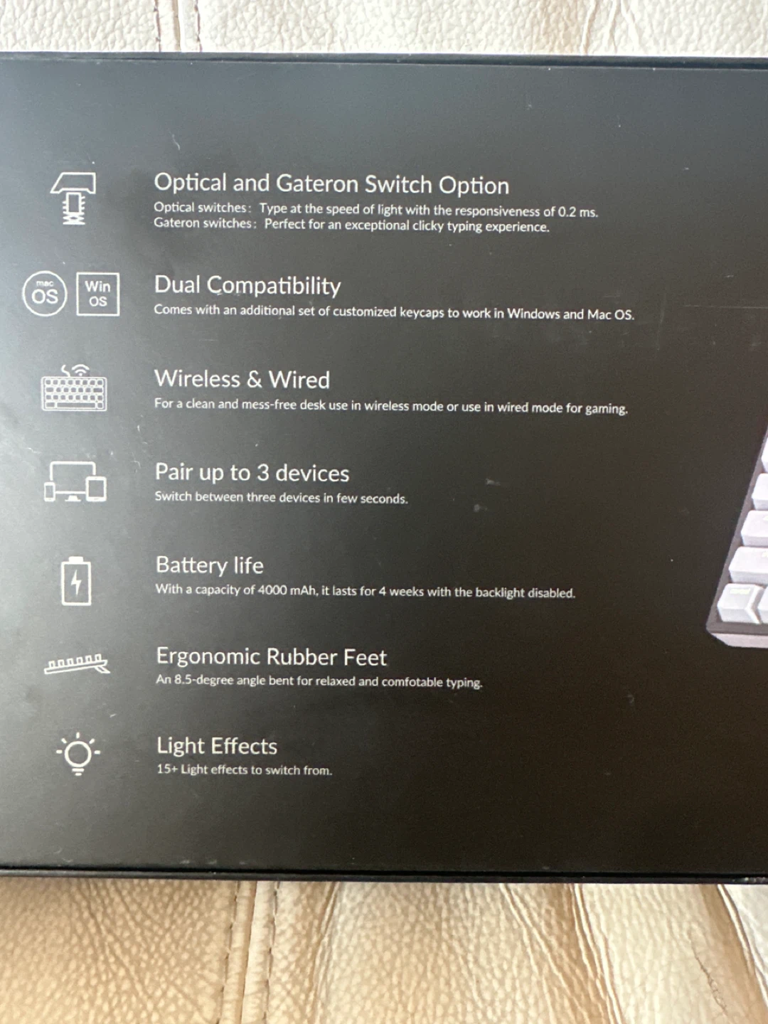 Keychron K4 ver. 2 Wireless Mechanical Keyboard - photo 3