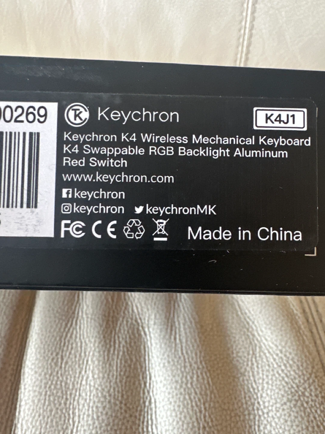 Keychron K4 ver. 2 Wireless Mechanical Keyboard - photo 4