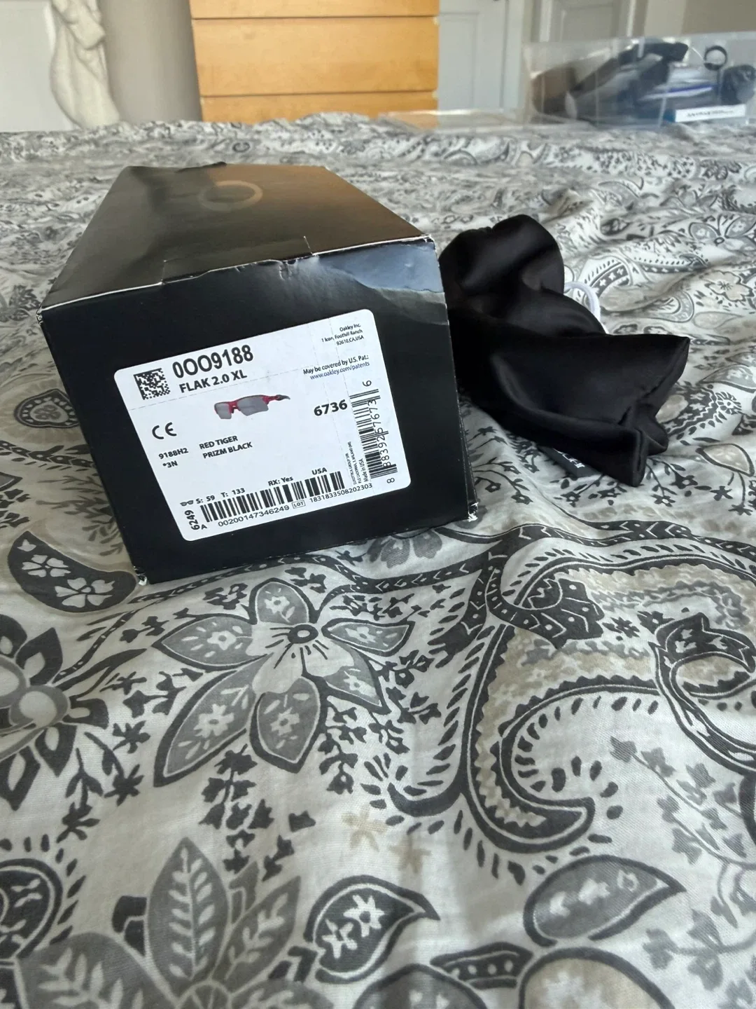 Oakley Flak 2.0 XL Red Tiger Prizm black image indicator(7)