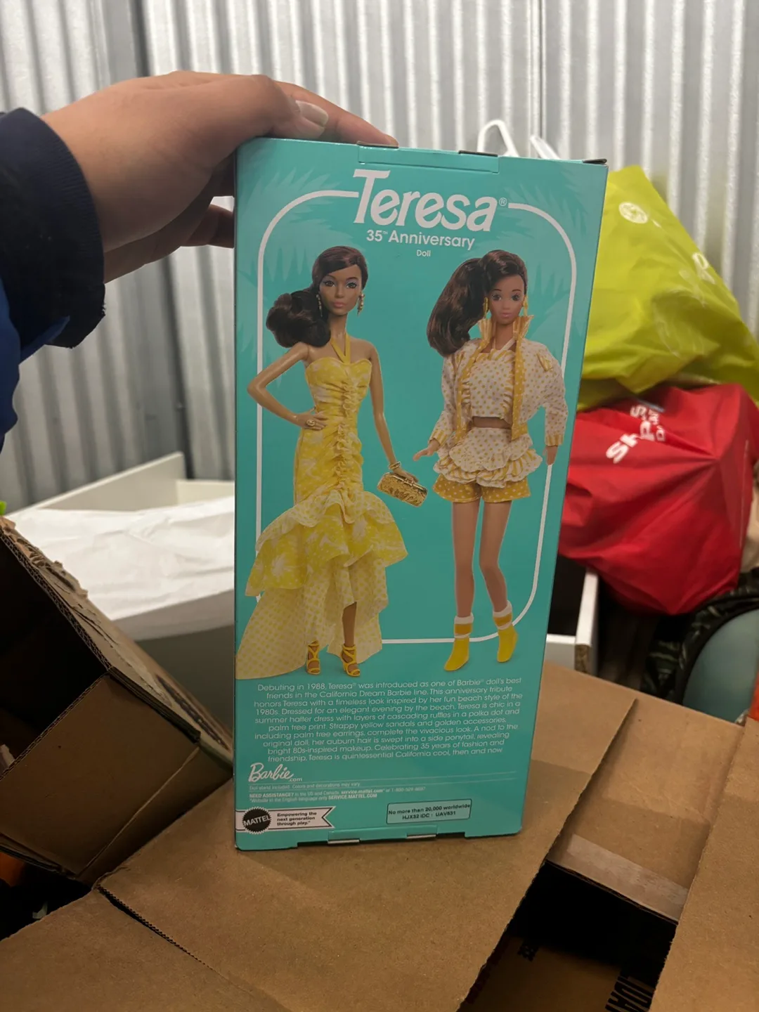 NIB Barbie 35th Anniversary Teresa Doll image indicator(5)