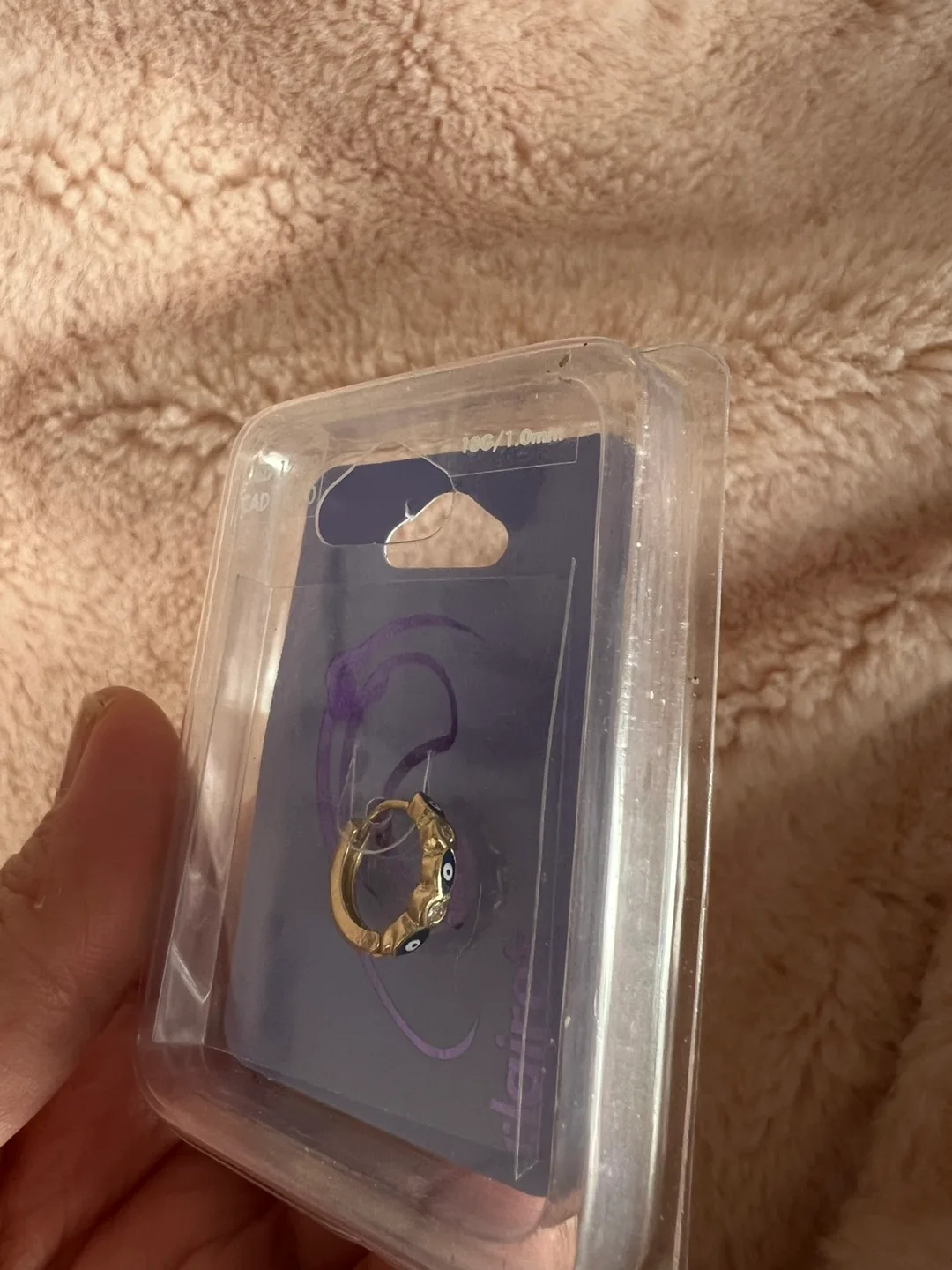 Claire's Gold Hoop Earring - New