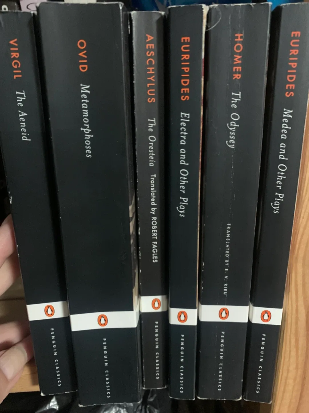 Penguin Classics: Virgil, Ovid, Homer, Euripides, Aeschylus