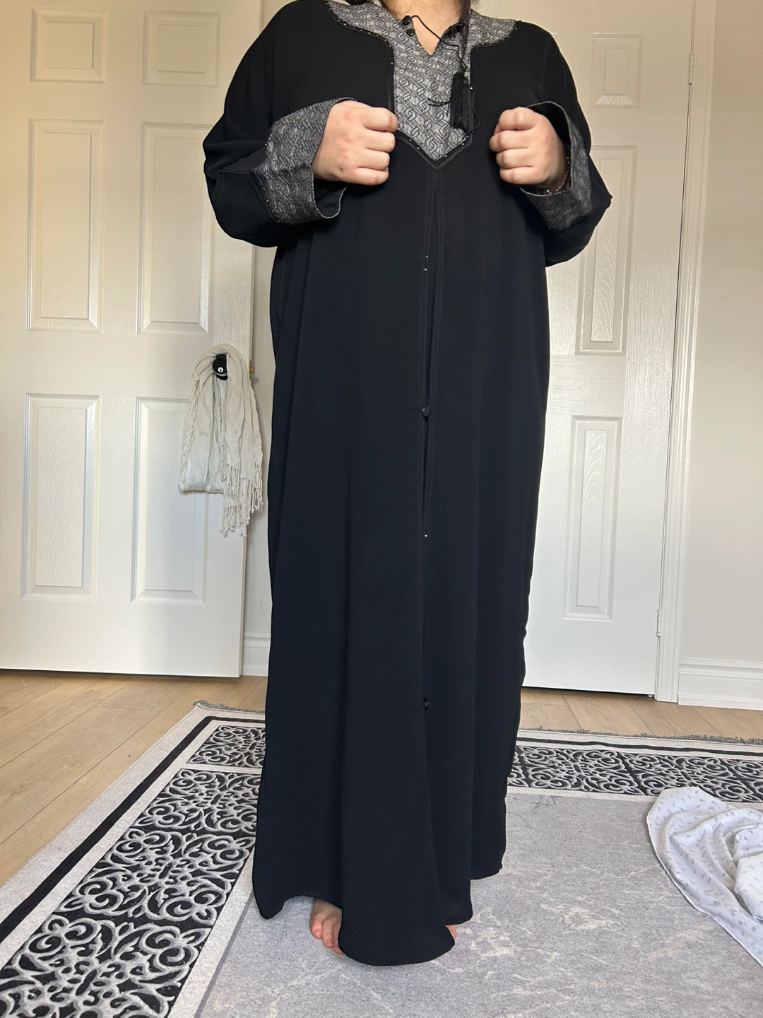 Barsha Black Abaya - photo 3