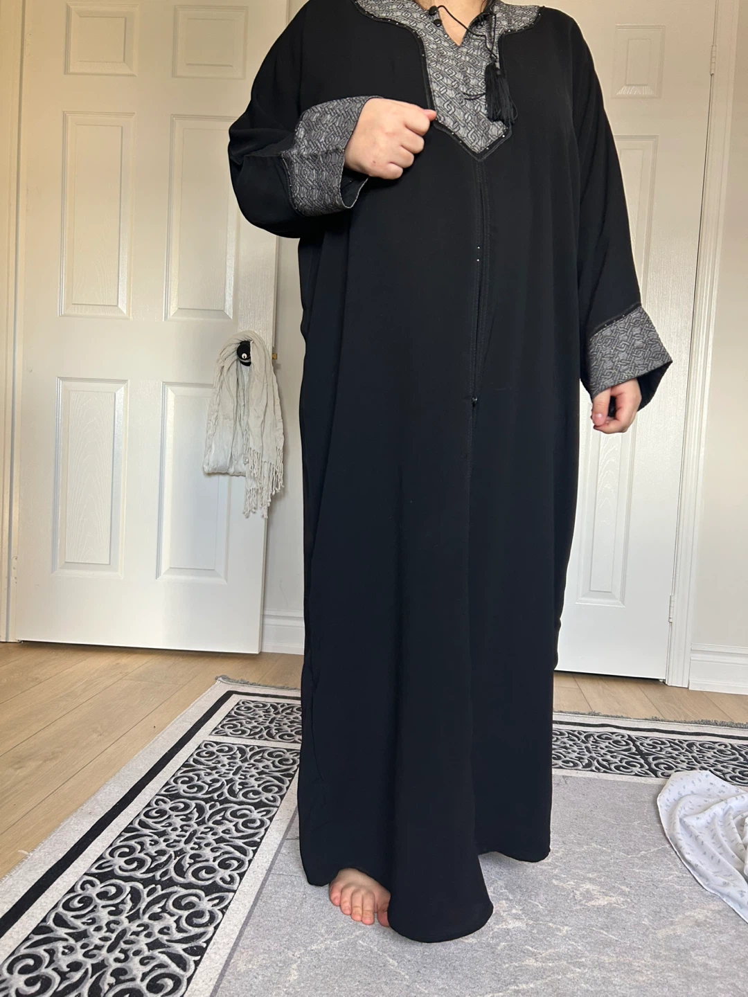 Barsha Black Abaya - photo 2