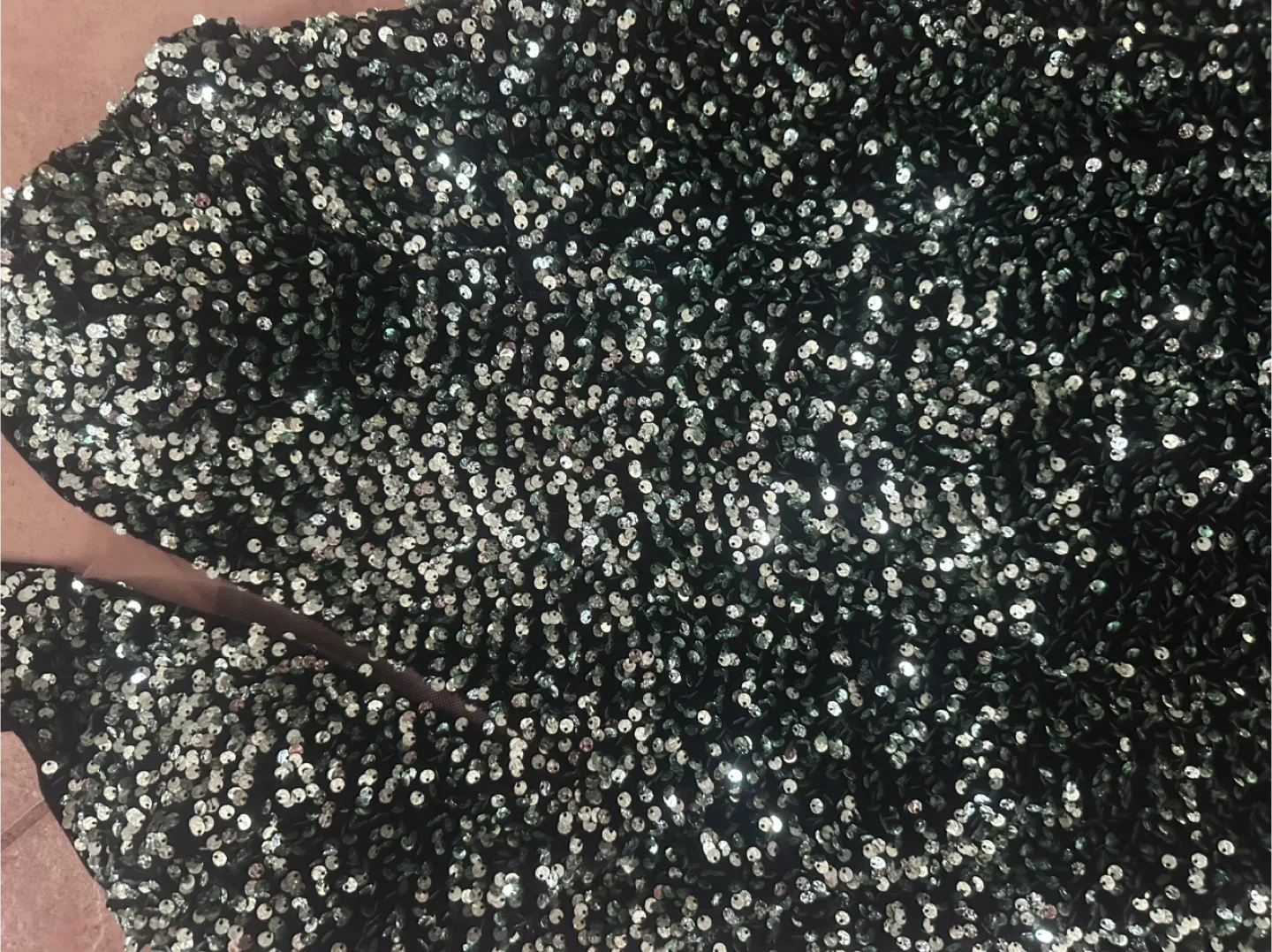 Sequin Formal Dress - Christmas green image indicator(4)