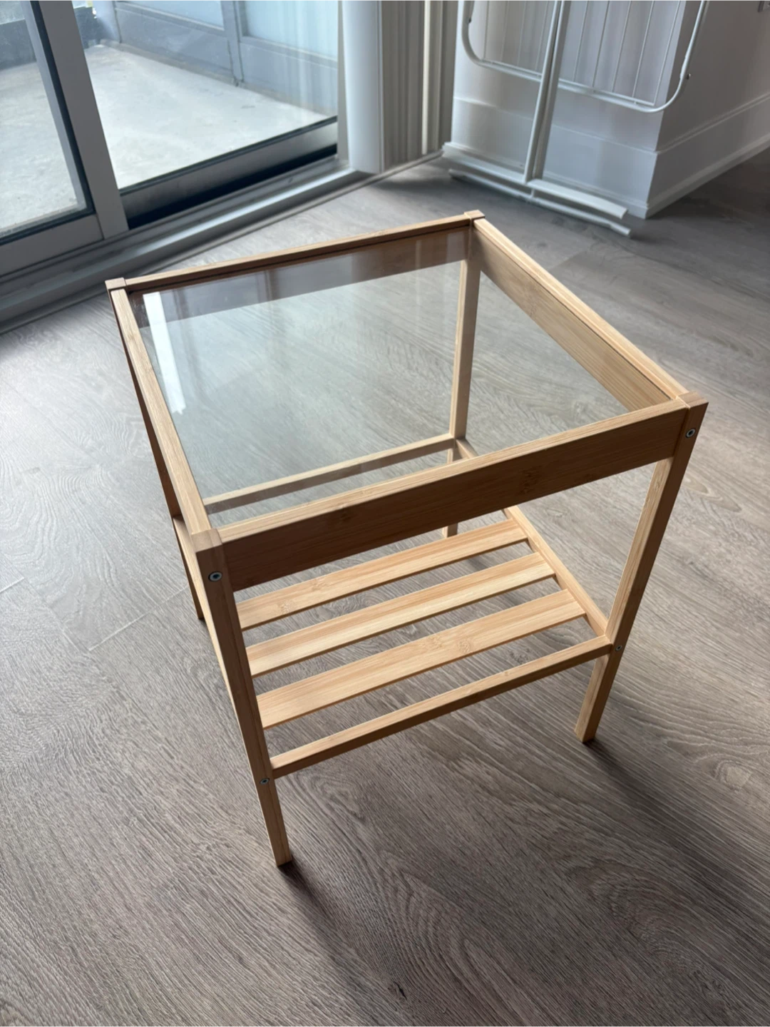 IKEA NESNA Bamboo Nightstand - photo 2