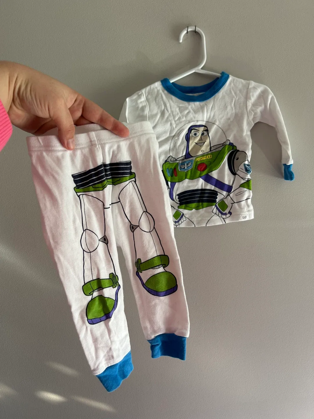 GAP x Pixar Buzz Lightyear Pajamas (6-12 Months)