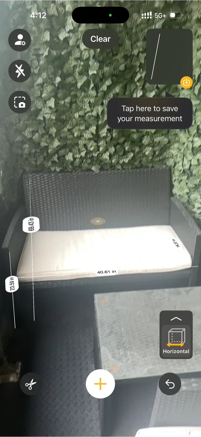 Outdoor Wicker Sofa - 69x40 inches