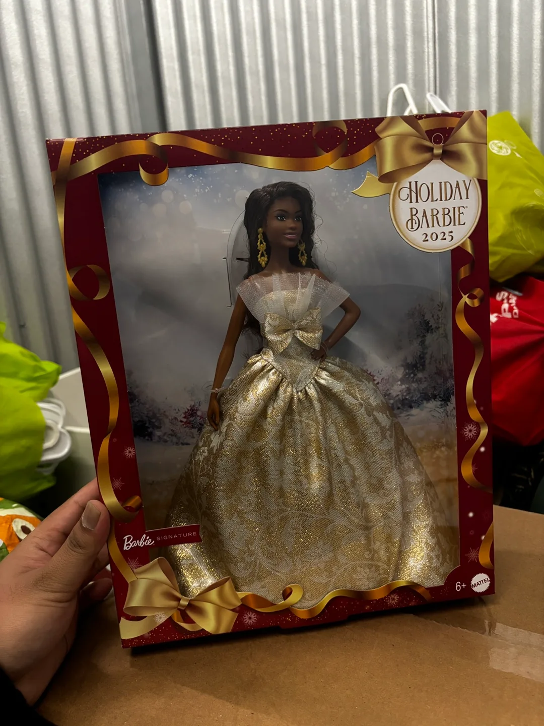 NIB 2025 Holiday Barbie Doll