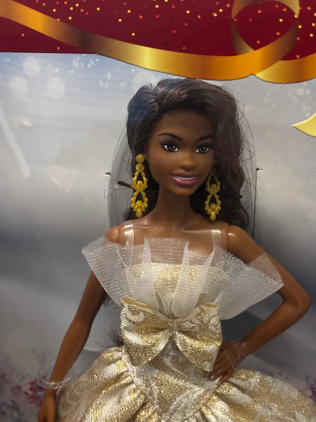 NIB 2025 Holiday Barbie Doll image indicator(2)