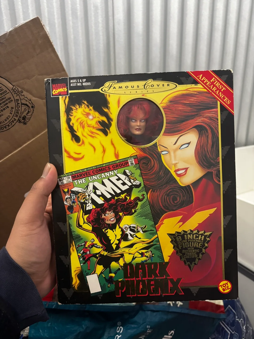 1998 Marvel Famous Cover Series Dark Phoenix Toybiz