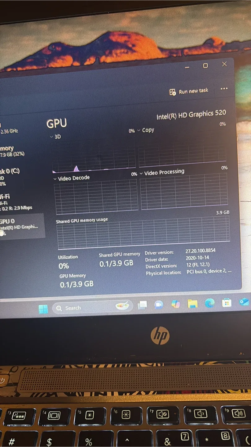 HP Laptop - Intel i7-6600U, 8GB RAM, 500GB HDD image indicator(6)