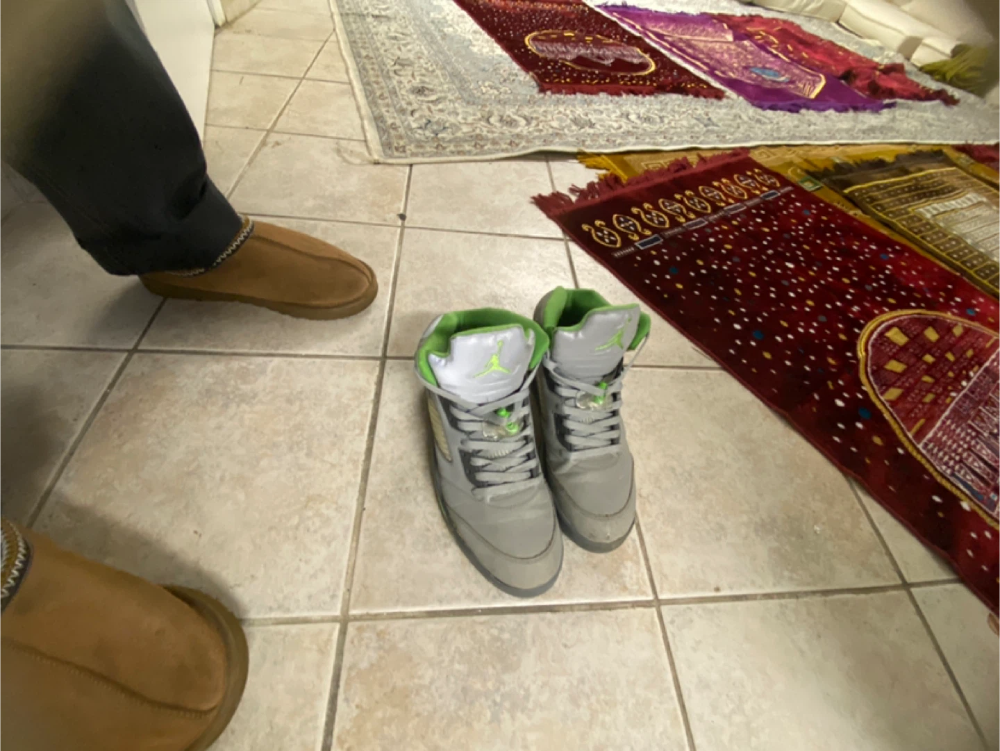 Air Jordan 5 Retro: Green bean - photo 3