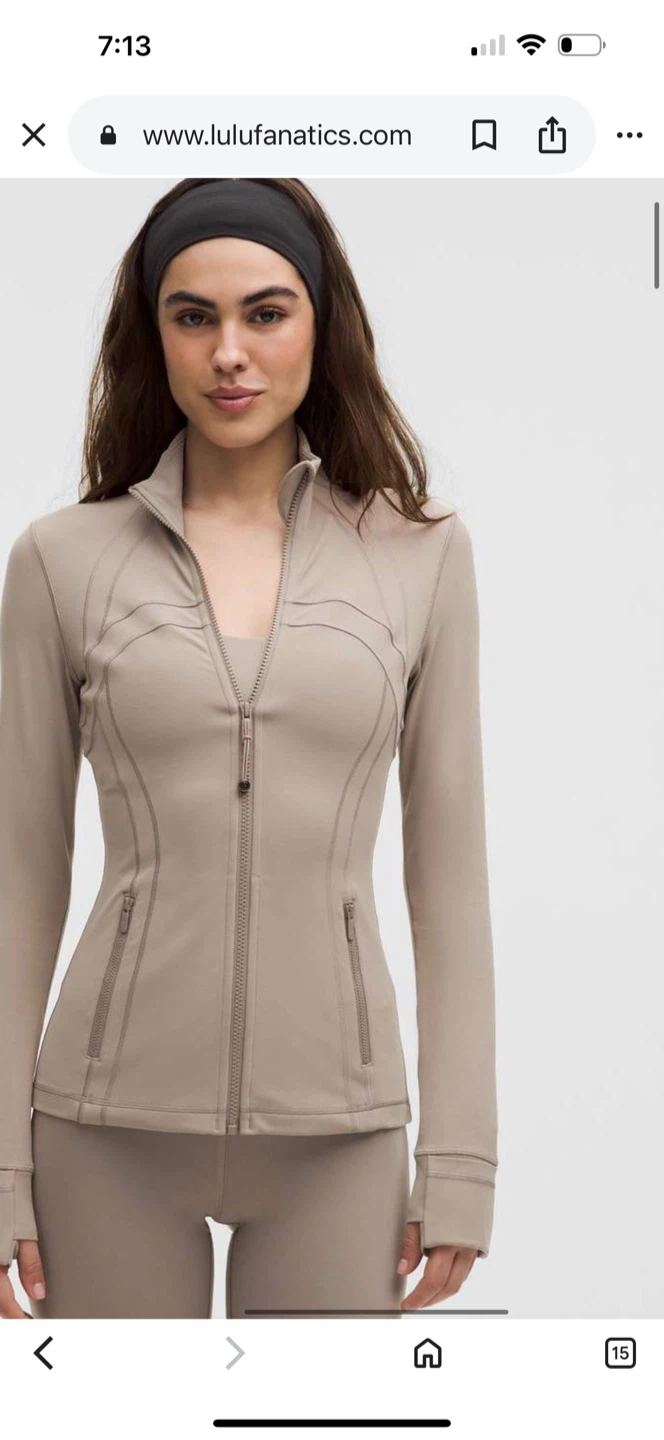 Lululemon Define Jacket Size 10