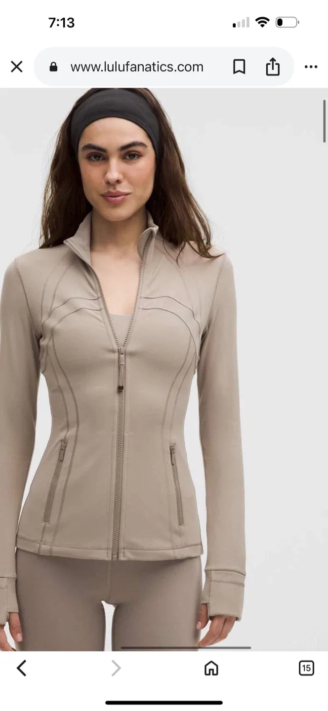 Lululemon Define Jacket Size 10