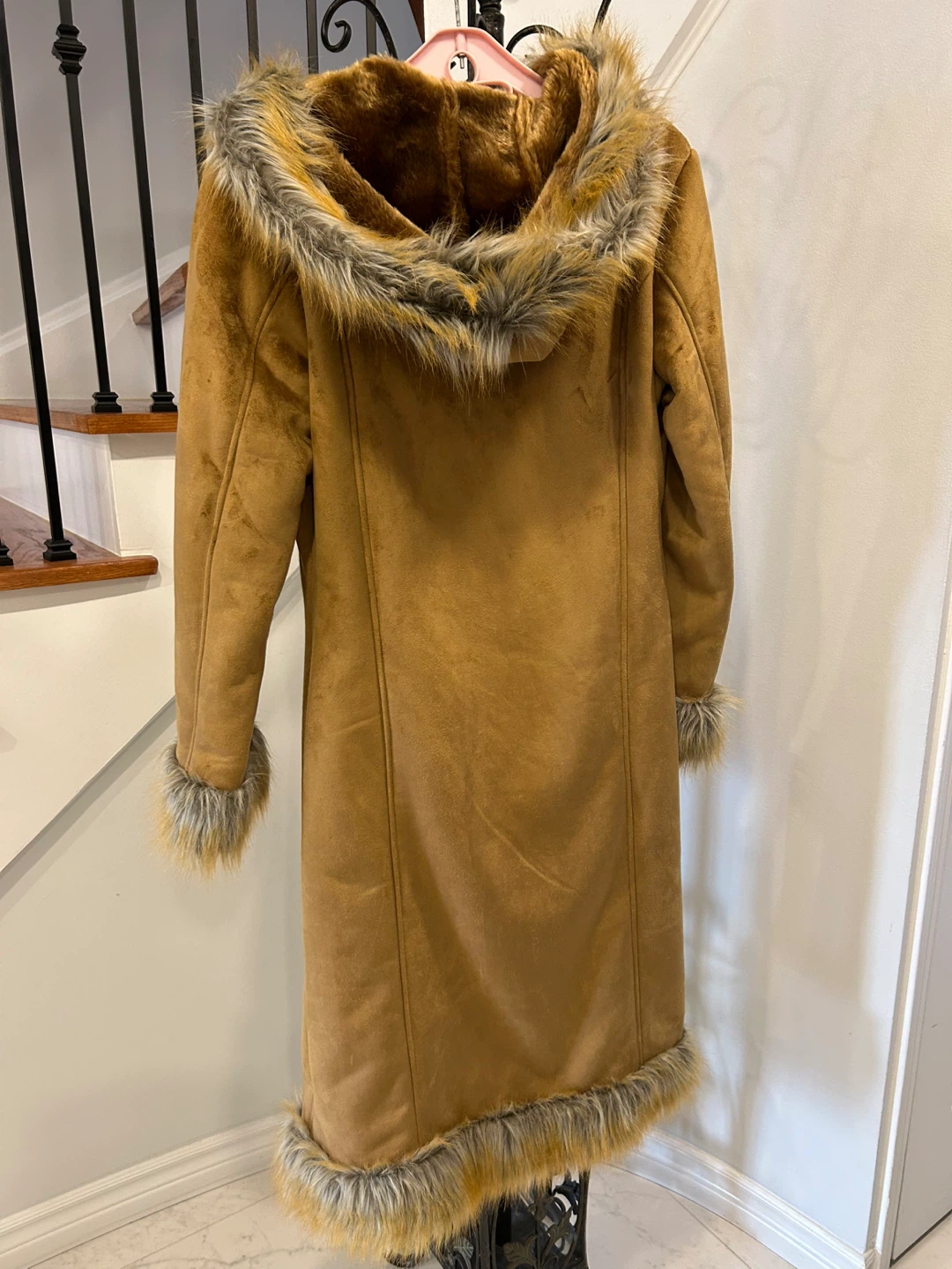 Exchange Irwin Silberman S/P Faux Fur Trim Coat - photo 2