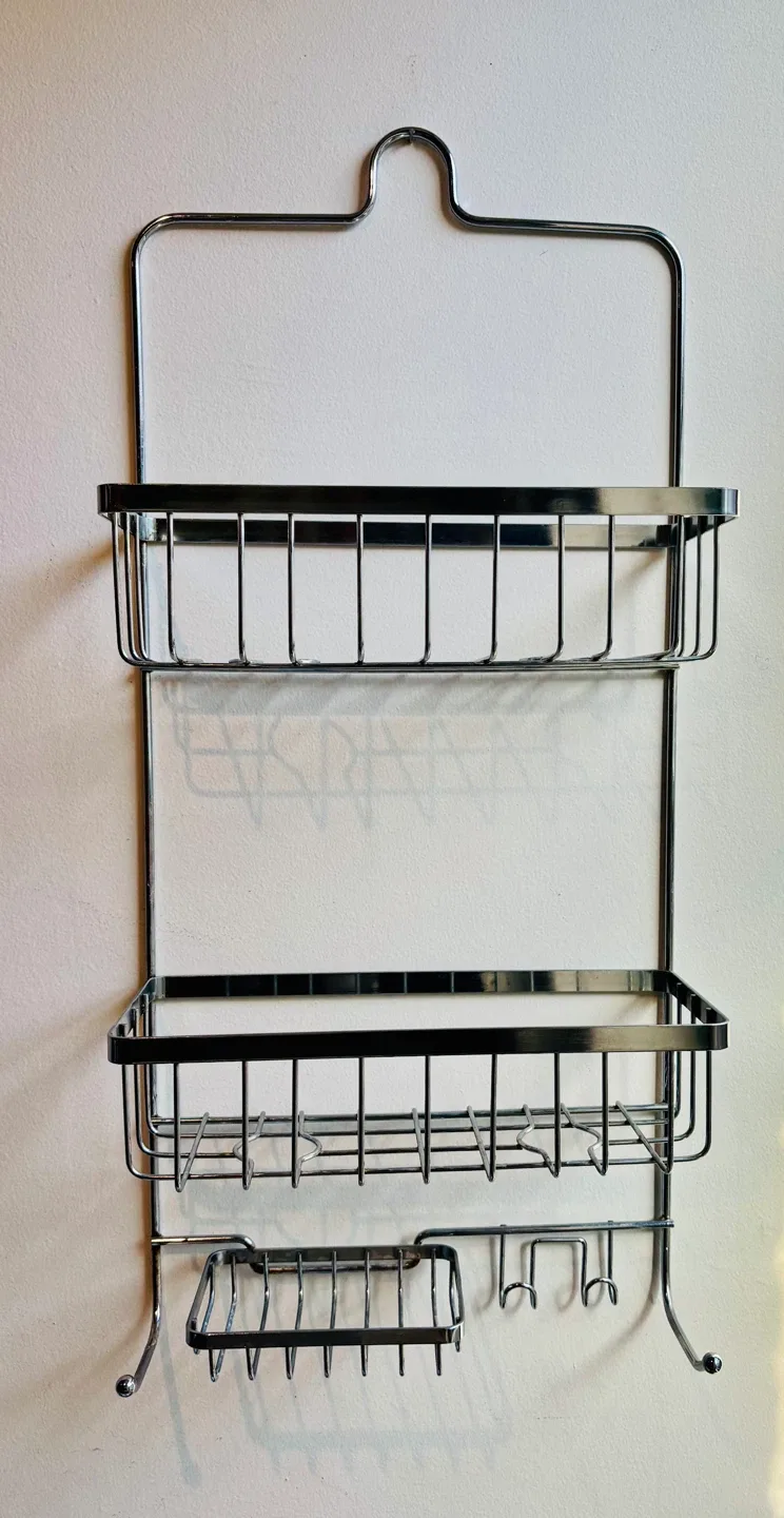 Shower Caddy - Metal Hanging Organizer thumbnail