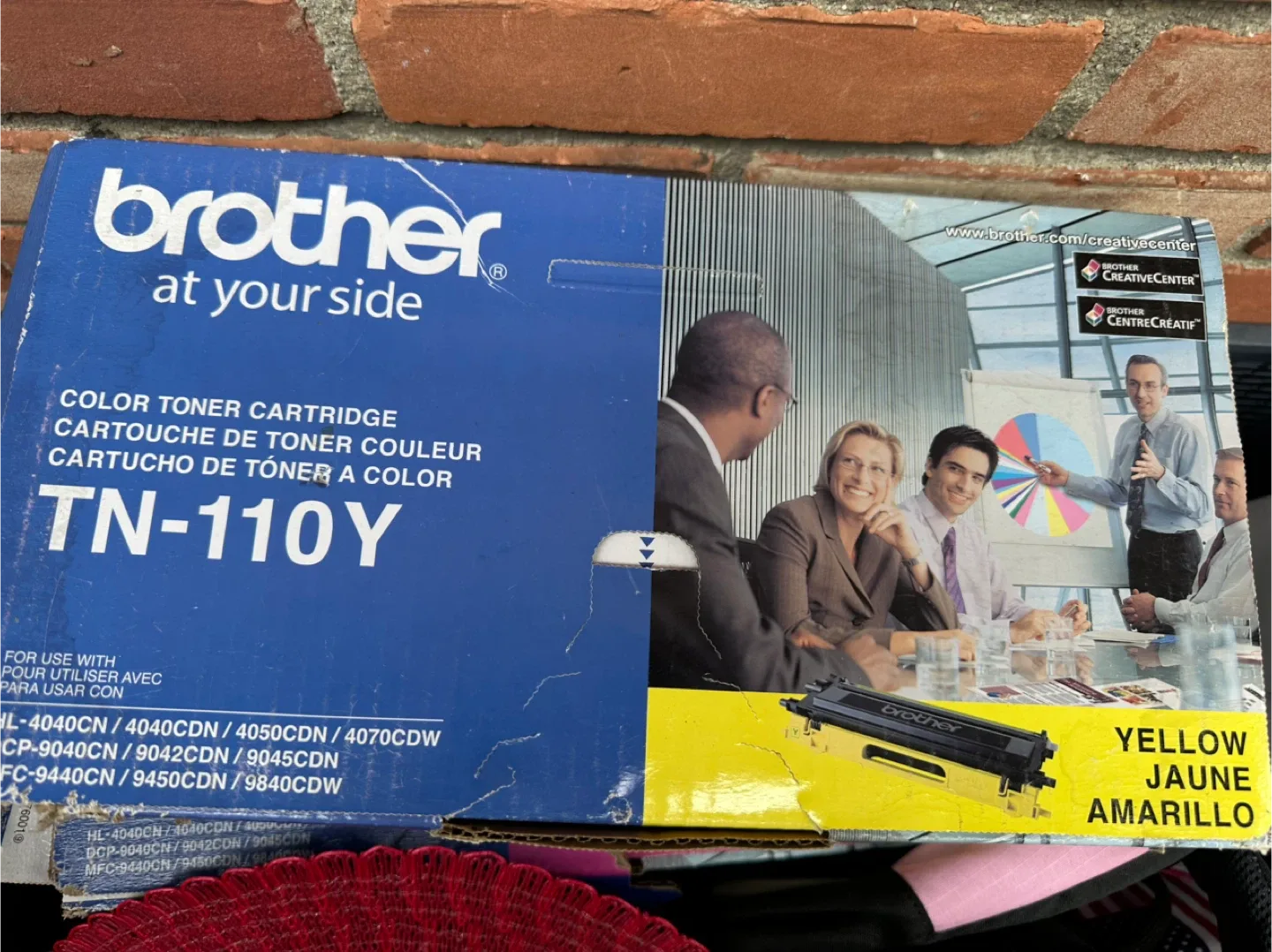 Brother TN-110Y Color Toner Cartridge