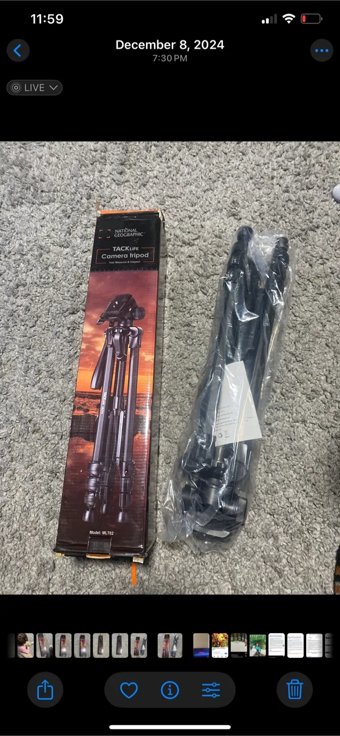 National Geographic MLT02 Camera Tripod image indicator(3)