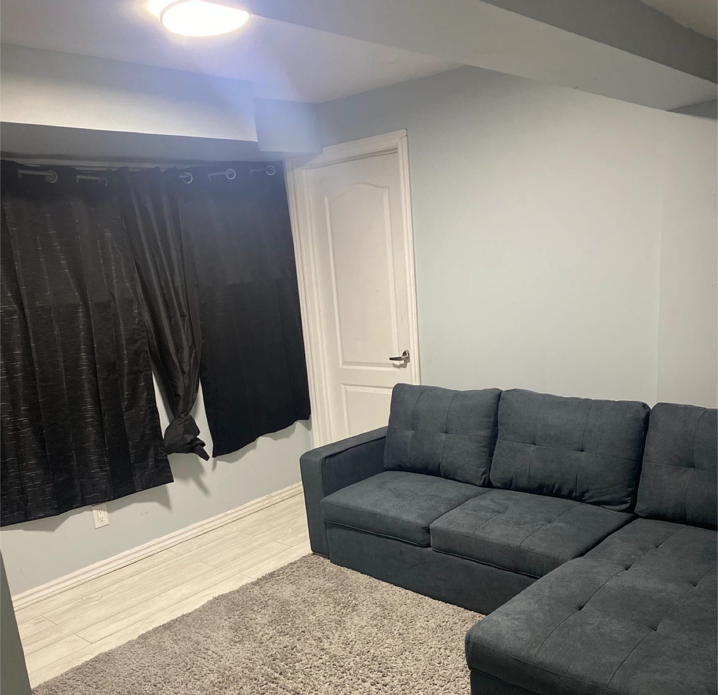 Grey Sectional Sofa - photo 3