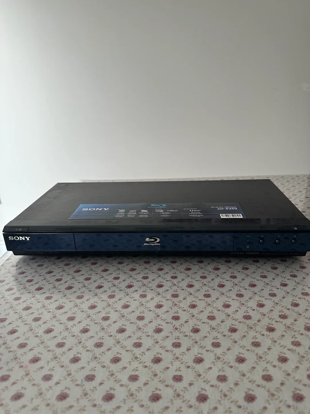 Sony BDP-S350 Blu-ray Disc/DVD Player image indicator(3)