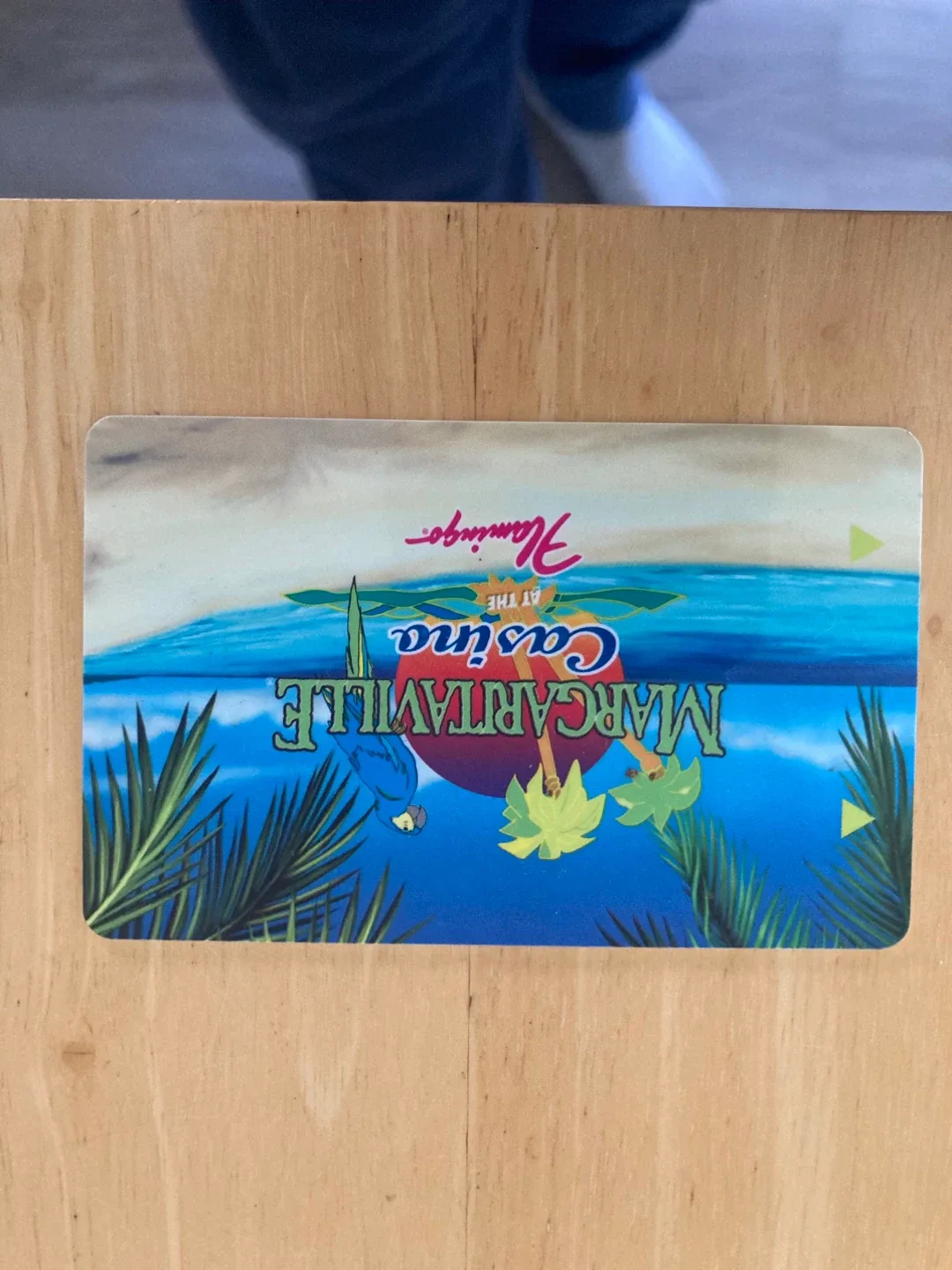 Margaritaville Casino at the Flamingo Key Card