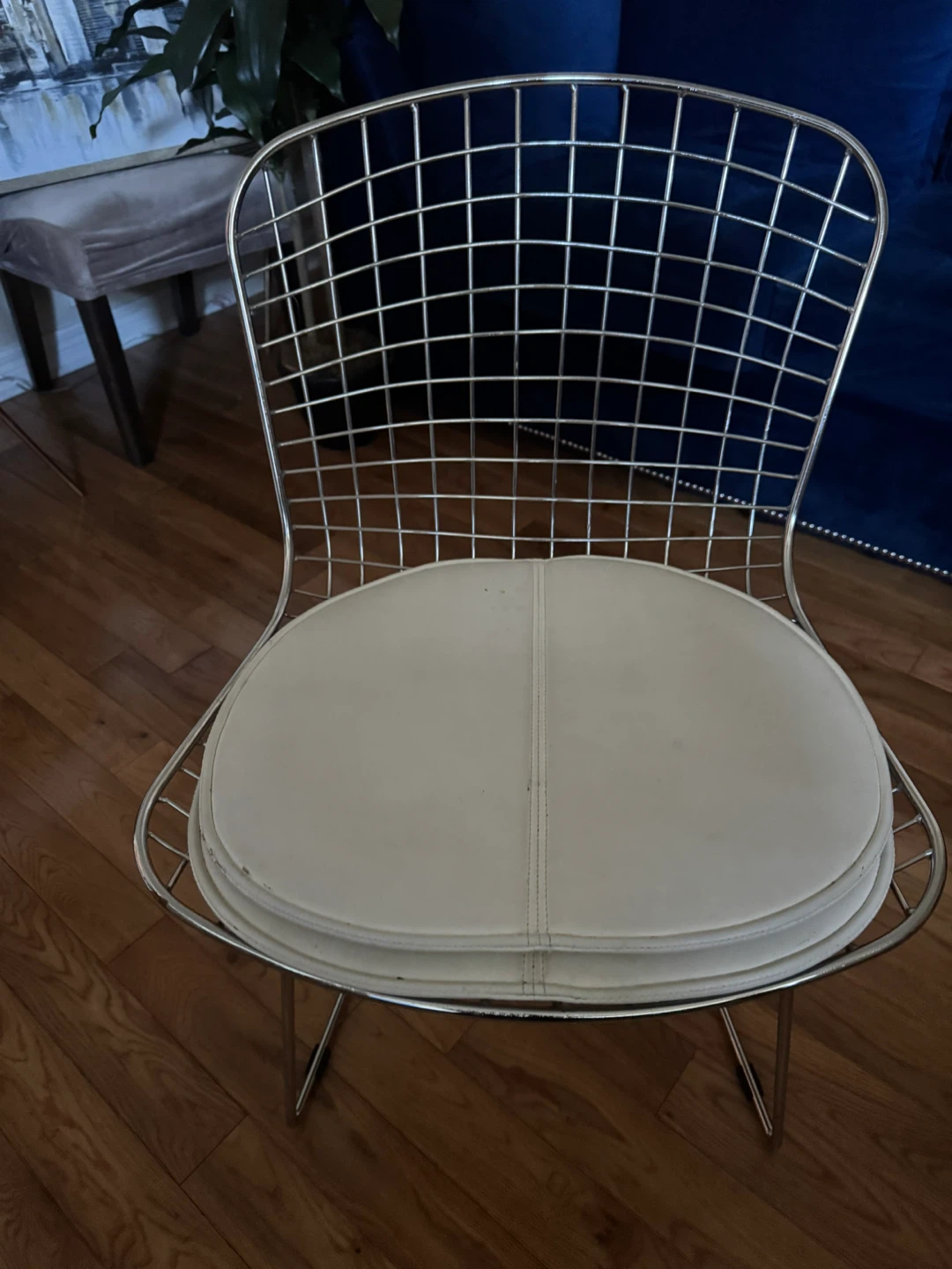 Bertoia Style Wire Chair - photo 4