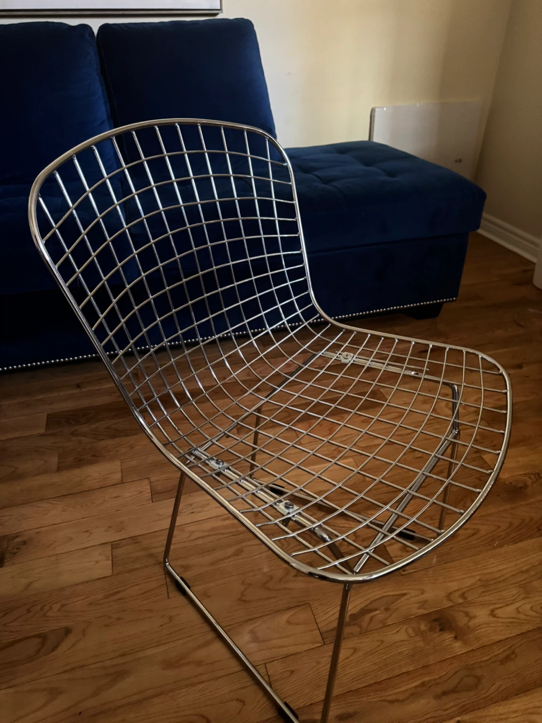 Bertoia Style Wire Chair - photo 3