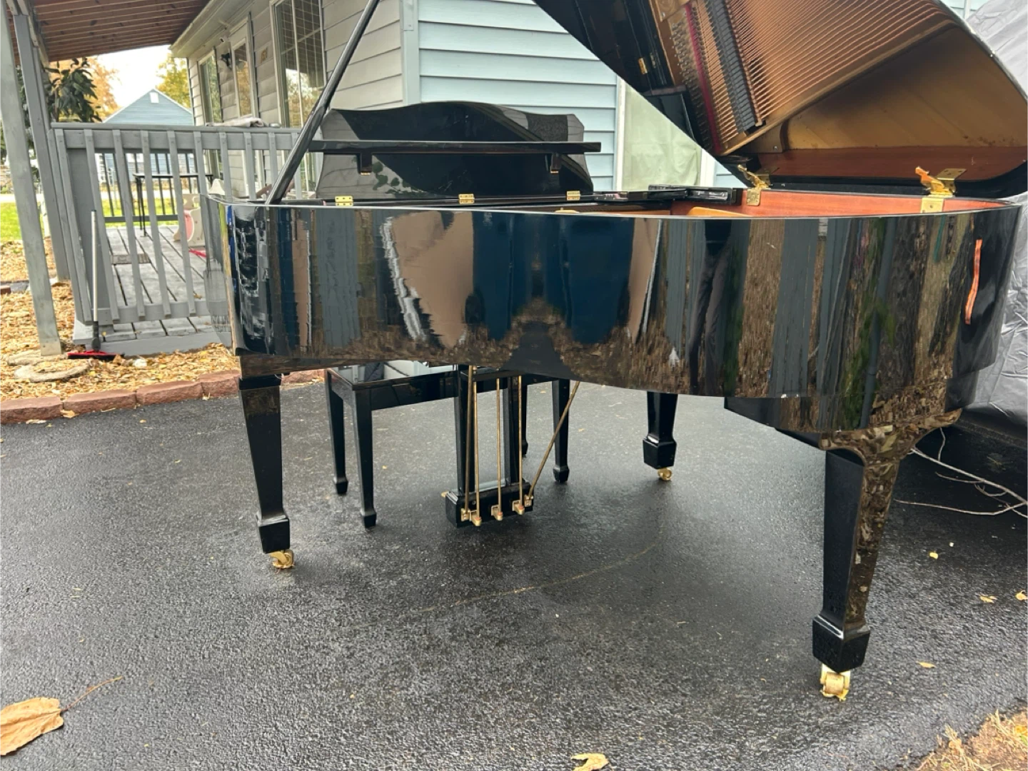 Falcone  Black Piano GF -52  with Bench - photo 2