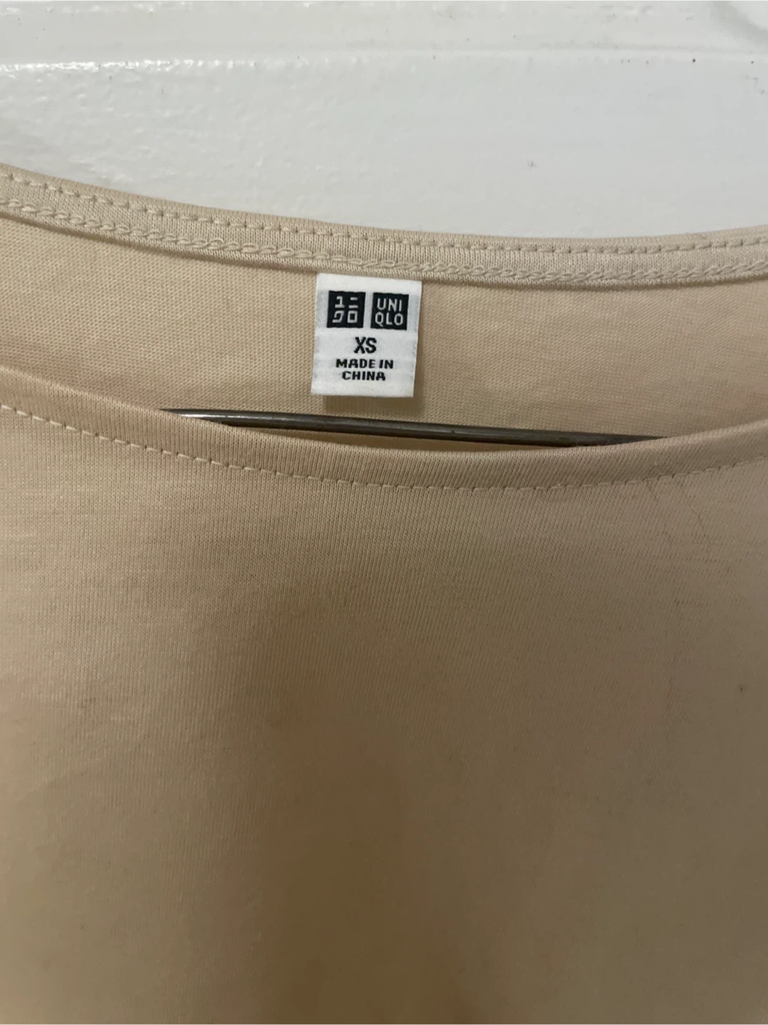 Uniqlo Beige Top - Size XS - photo 2
