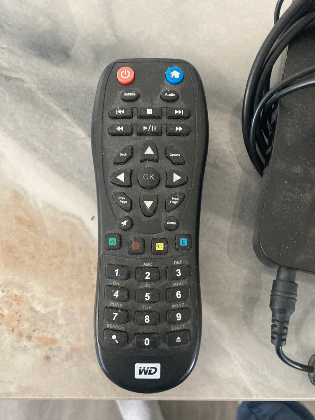 WD TV Media Player with Remote and 1TB storage image indicator(5)