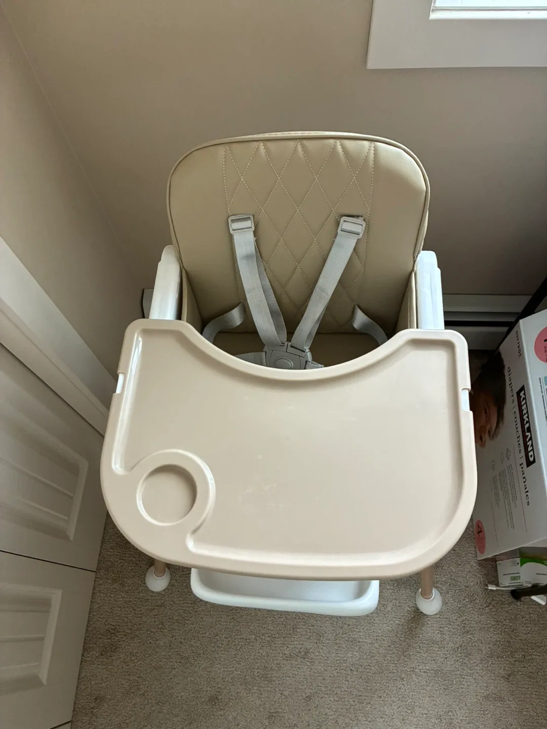Soobaby 3-in-1 Convertible High Chair - Deep Khaki image indicator(3)