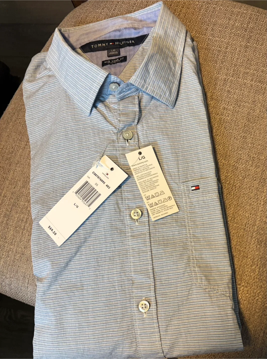 Tommy Hilfiger L/G New York Fit Shirt - New